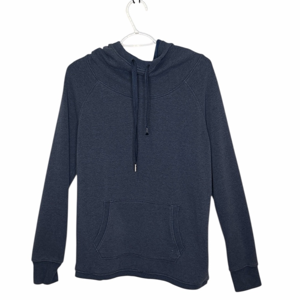 90 DEGREE BY REFLEX BLUE HOODIE WITH KANGAROO POCKETS SIZE LARGE